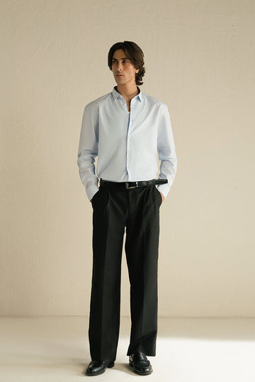 SKY BLUE COTTON SHIRT